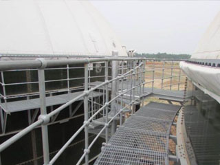 球接立柱護欄 球接立柱護欄